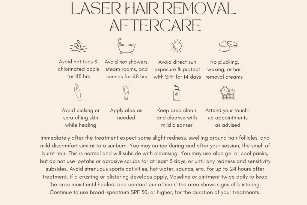Laser Hair Removal Aftercare Athens, GA